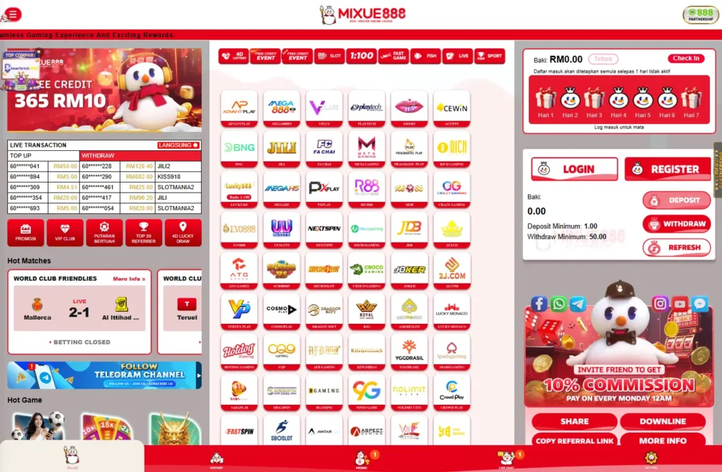 Mixue 888 Malaysia – Online Casino