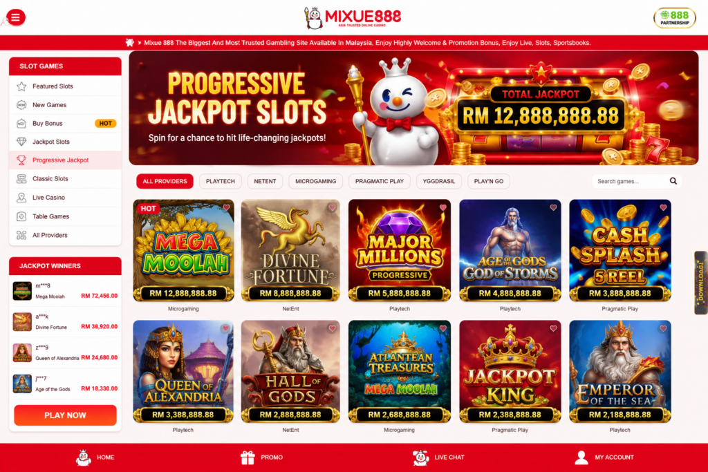 Progressive Jackpot Slots